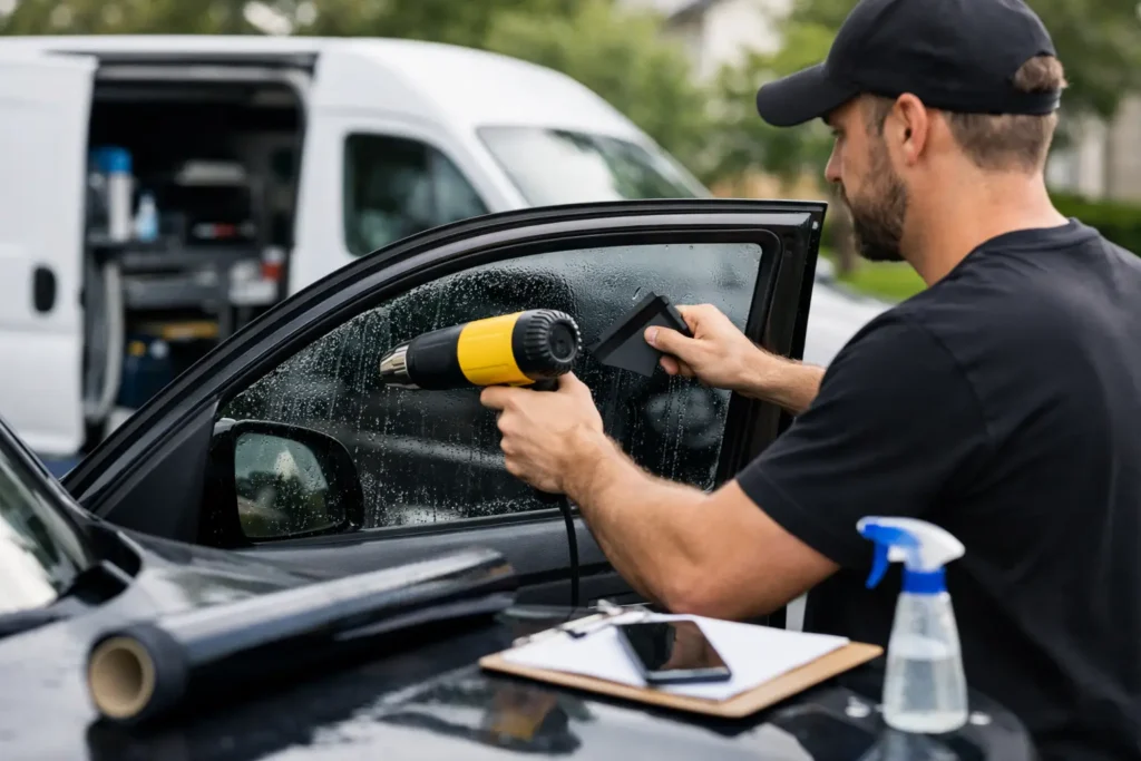 How to Book Mobile Tinting the Right Way