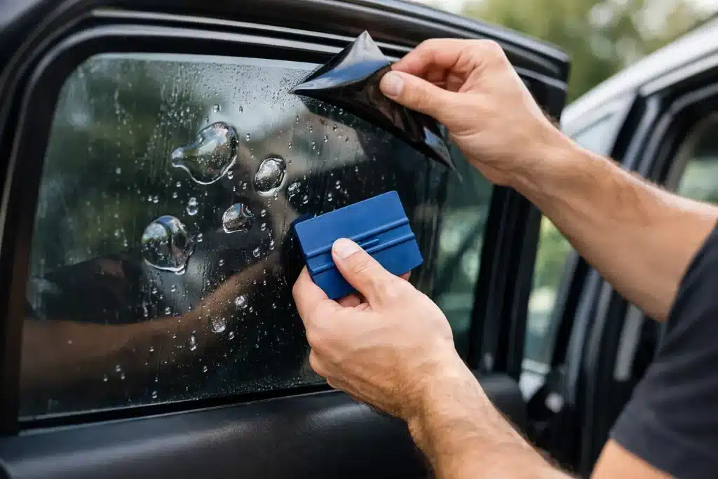 How to Fix Bubbling Window Tint