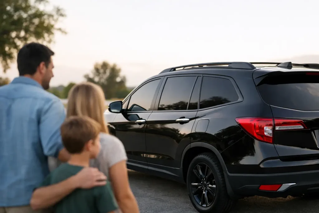 Family SUV Privacy Tint That Actually Works