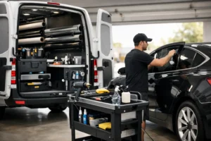 Garage Ready Mobile Tint Setup Explained