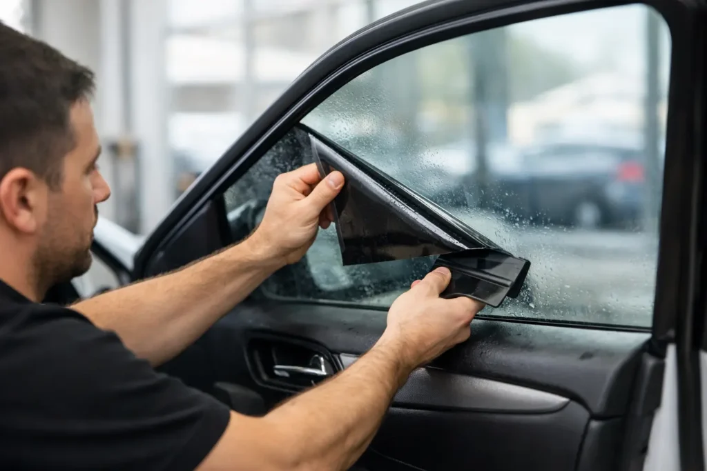 Is Window Tint Installed Inside the Glass?