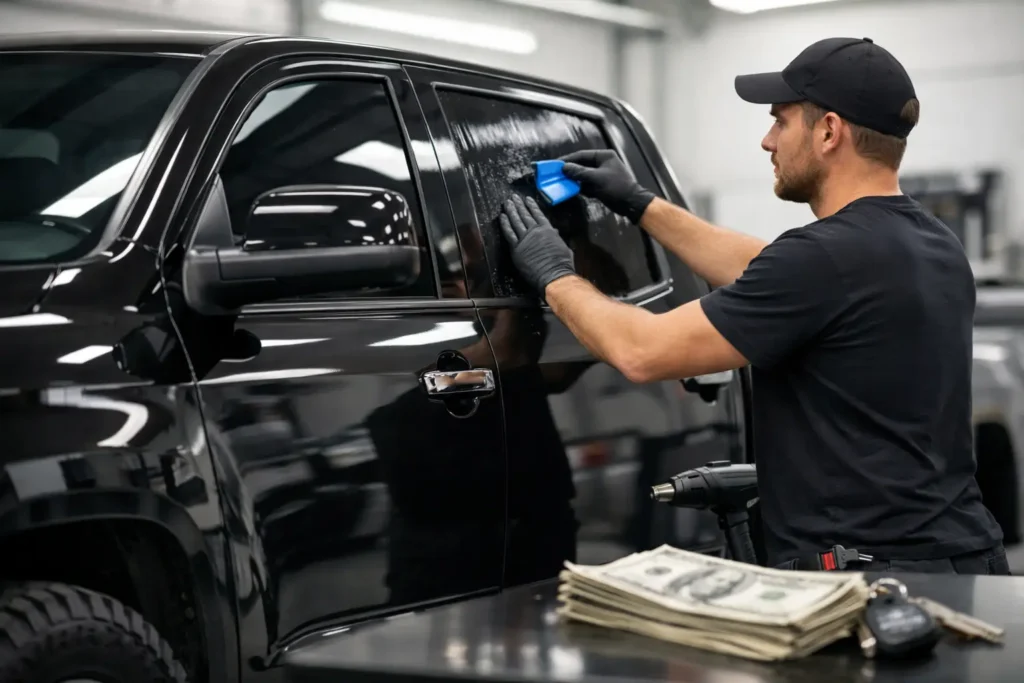 Truck Window Tinting Service That Pays Off