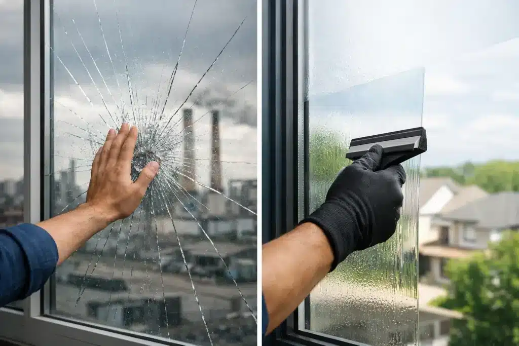 Factory Glass vs Window Film: What Protects More?