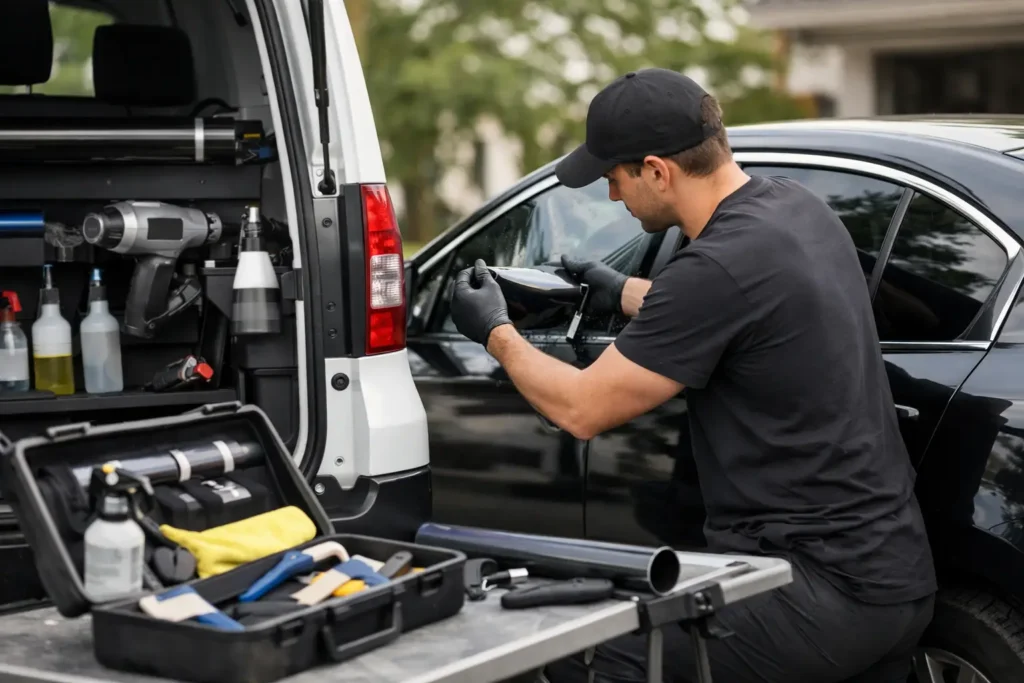 How to Prepare for Mobile Tinting