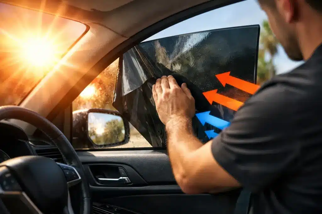 How Ceramic Tint Blocks Heat in Your Vehicle