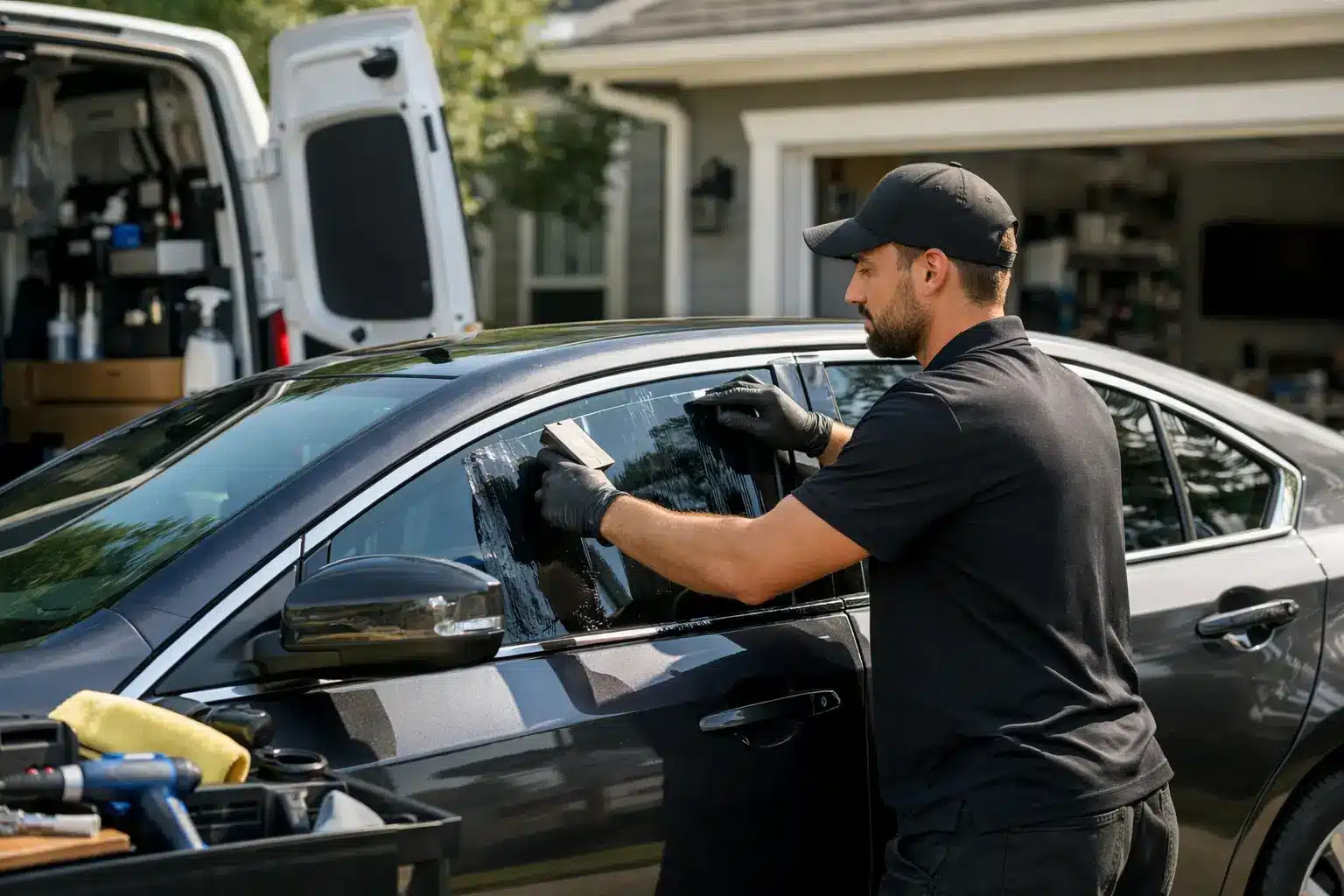 How Mobile Tint Installation Works at Your Home