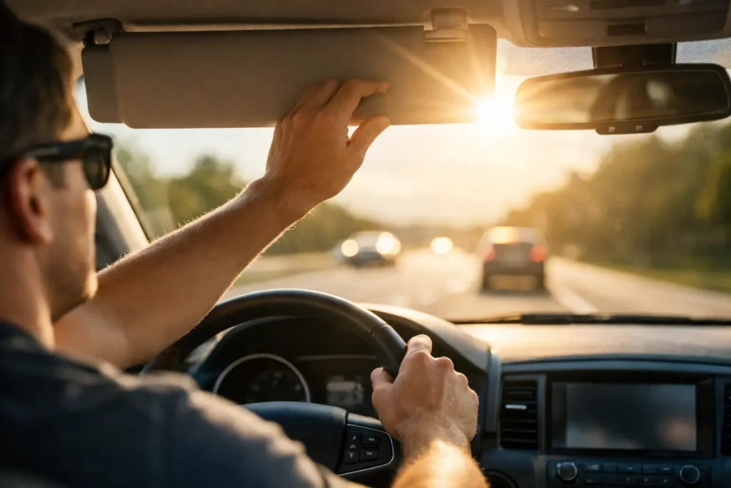 How to Stop Sun Glare While Driving Safely