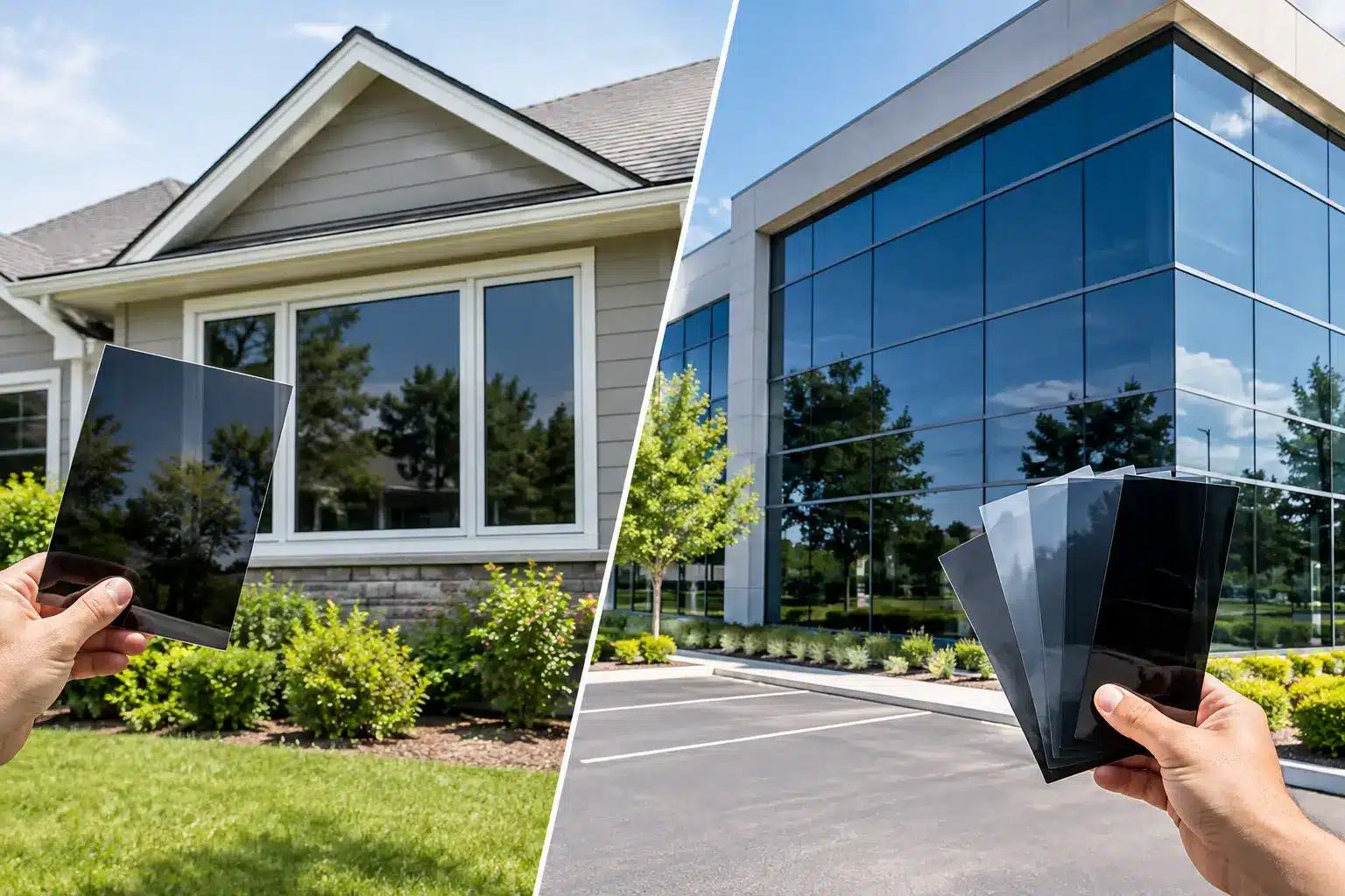 Residential vs Commercial Window Tint Differences